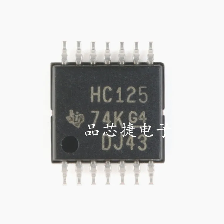 

10 шт., оригинальные новые буферы SN74HC125PWR 74HC125 HC125 TSSOP14