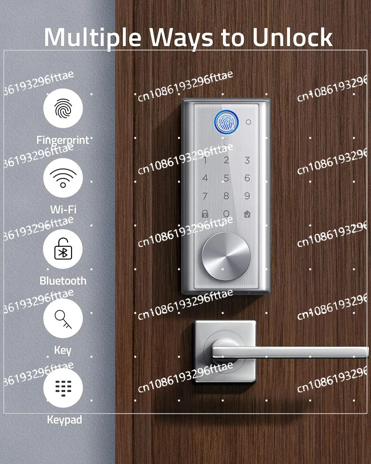 Умный дверной замок S230 Touch и Wi-Fi с отпечатком пальца Bluetooth T8520 C210 C220