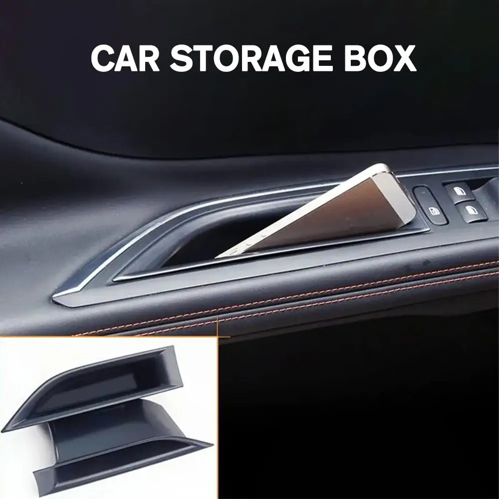 

Для Peugeot 3008 3008GT 2016-2020, автомобильная Передняя Внутренняя крышка, отделочный контейнер, подлокотник, автомобильная дверь, комплект для хранения поддонов X7N7