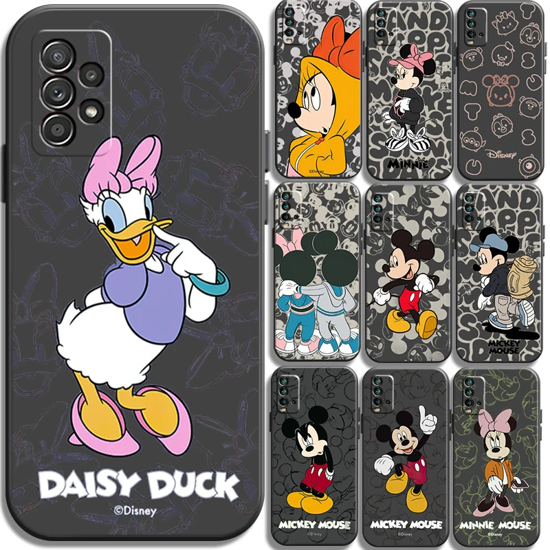 

Disney Mickey Mouse Phone Cases For Xiaomi Redmi K40 Gaming K40 Pro K30 Pro K40 Pro Plus Redmi K20 K30 Funda Back Cover Carcasa