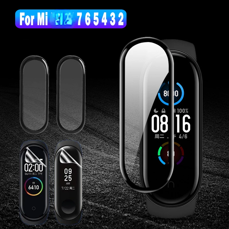 

Screen Protector Soft Film for Xiaomi Mi Band 7 6 5 4 3 2 TPU Protective Cover Miband 6 Miband7 Film for Mi Band 7 6 5 4