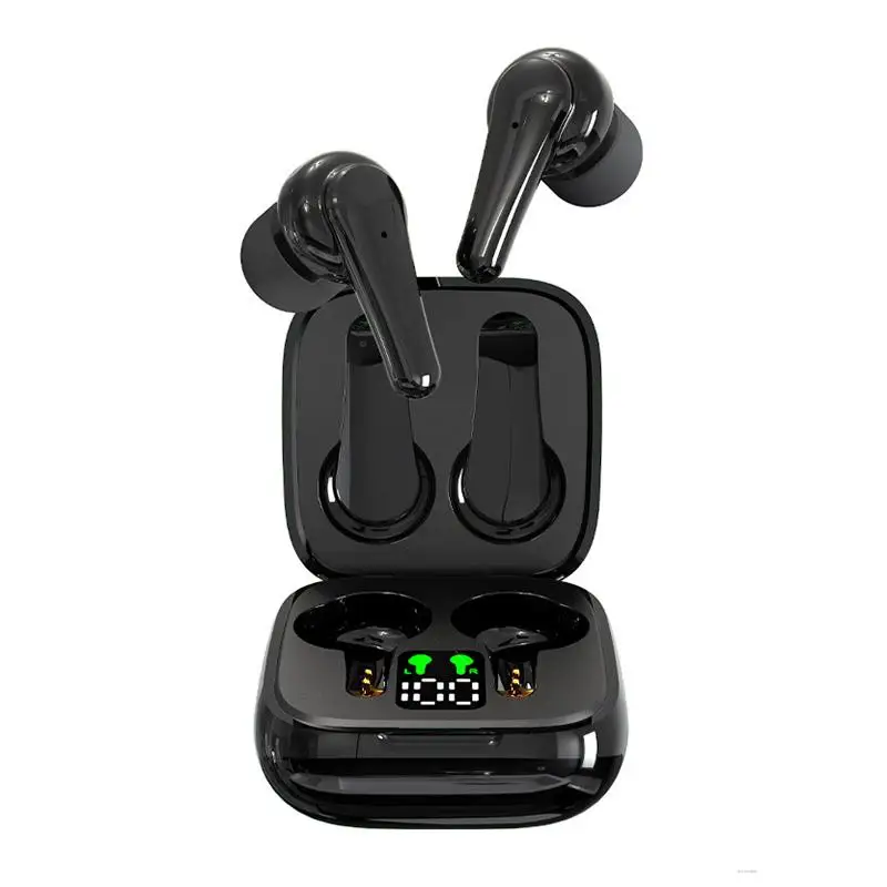 

Новый продукт J6 Спортивная Беспроводная Bluetooth-гарнитура бинауральная Bluetooth 5.2 батарея Bisplay Внутриканальные наушники