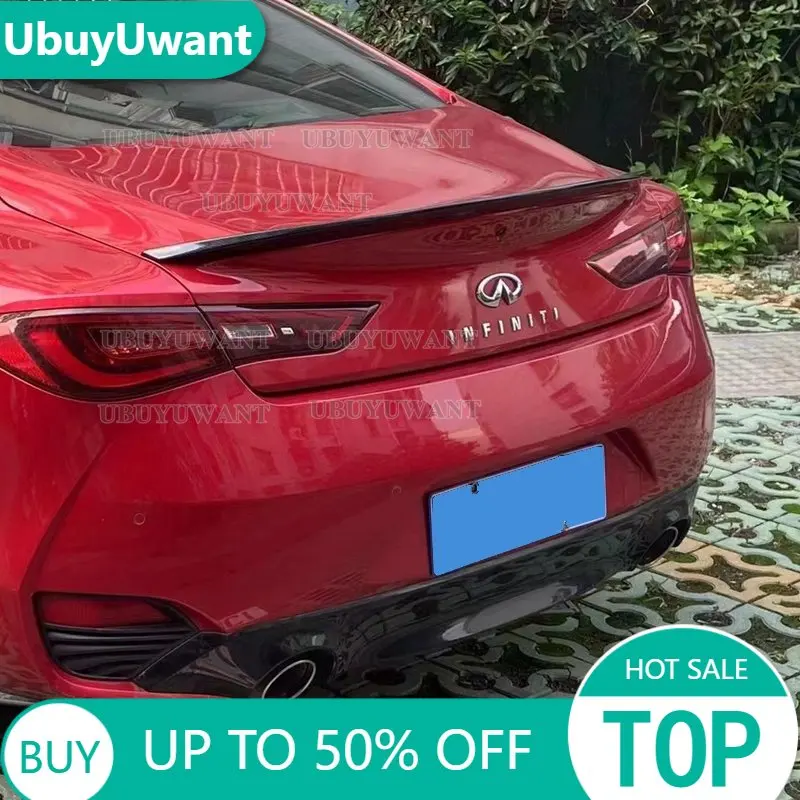 

Задний спойлер из АБС-пластика UBUYUWANT для Infiniti Q60 2017-2022