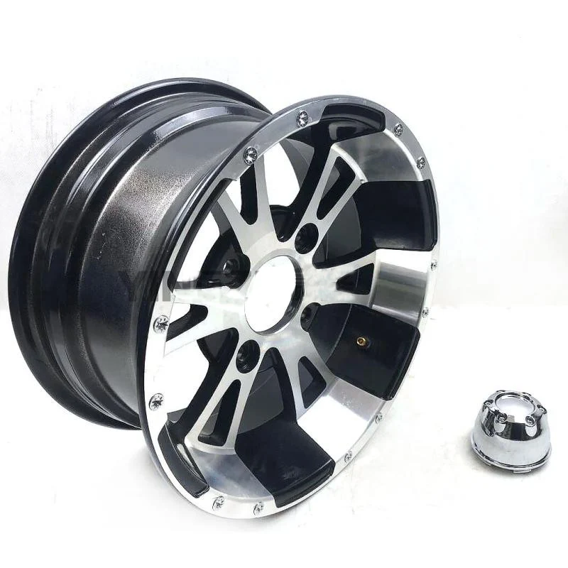 Aluminum Alloy Hub 25X8-12 205/30-12 Inch ATV Wheel Rim for Buggy Quad Bike 50cc 110cc 150cc 200cc Cargo ATV Go kart