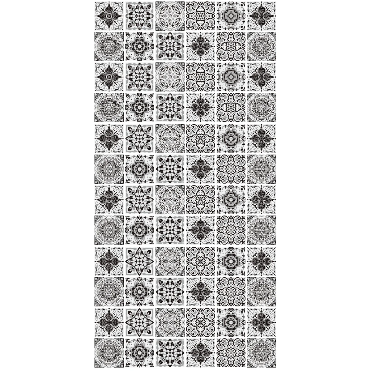 

72 pcs Easy to Peel and Stick Tile Stickers Wall Floor Tile Decals Kitchen Tile Decals Tile Stickers