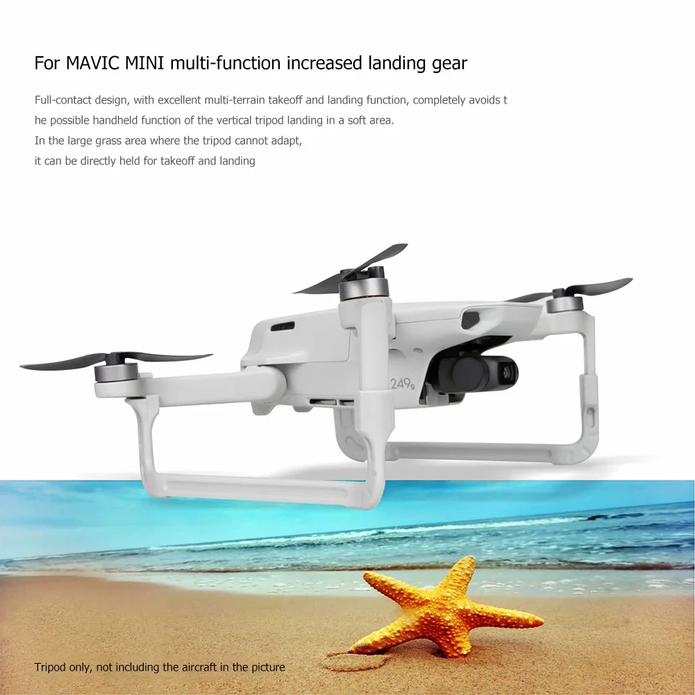 

Height Extender Leg Feet Extensions Foldable Landing Gear Accessories Landing Gear Kit for DJI Mavic Mini 2 Drone