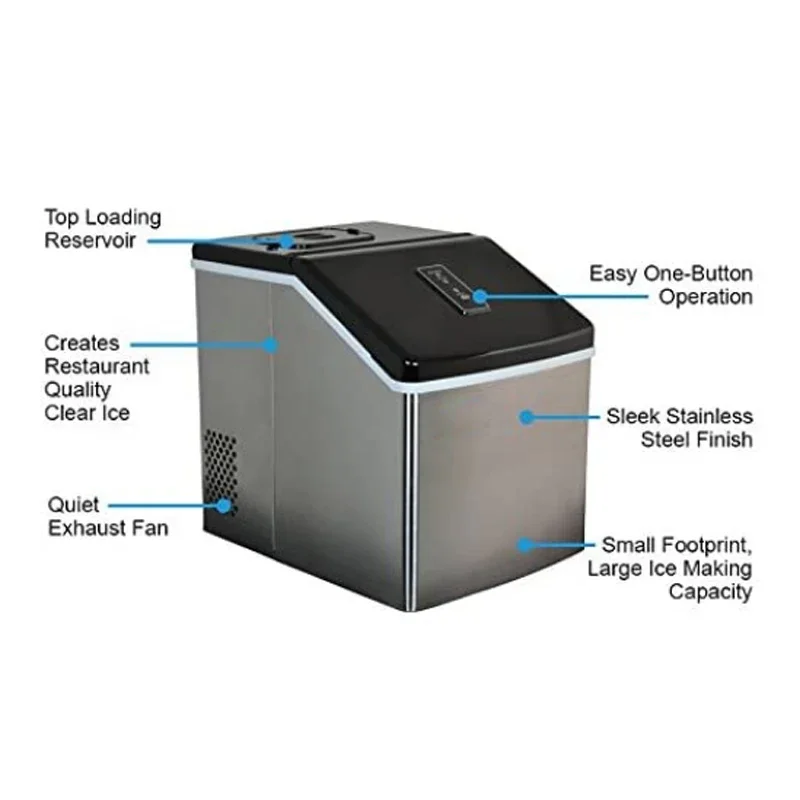 Для комфортного приготовления прозрачных кубиков льда | Первые кубики за 15 минут