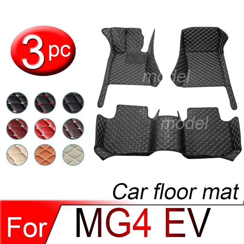 

Автомобильные коврики для MG4 EV MG Mulan EH32 2022 2023 2024 хэтчбек, кожаный коврик, кожаные напольные аксессуары для автомобиля, интерьер