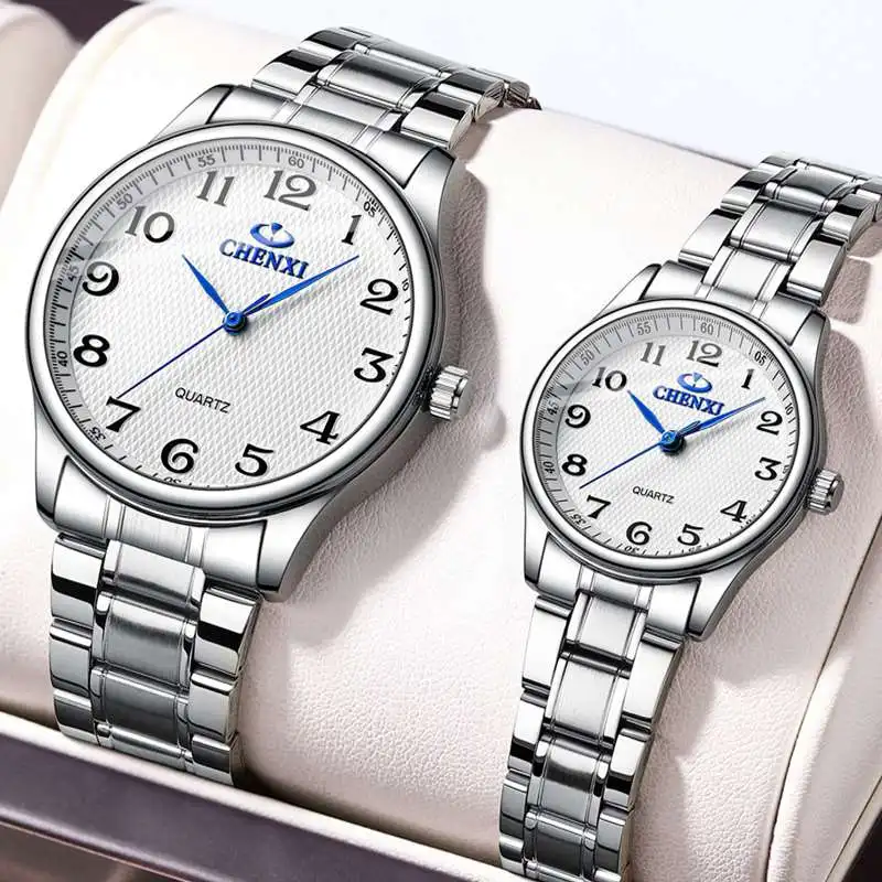 2023 Best Selling Charms Fashion Luxury Couple Watch men and Women Quartz Watch Classic Unisex Love's Wrist Watch