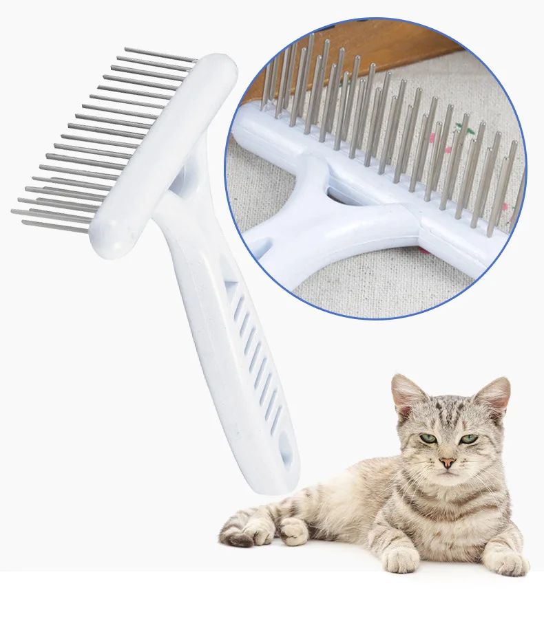 

Pet Dog Brush Short Long Thick Hair Fur Shedding Remove Cat Groom Smooth Rake Brush Pet Dog Comb Brush Cleaning Tool