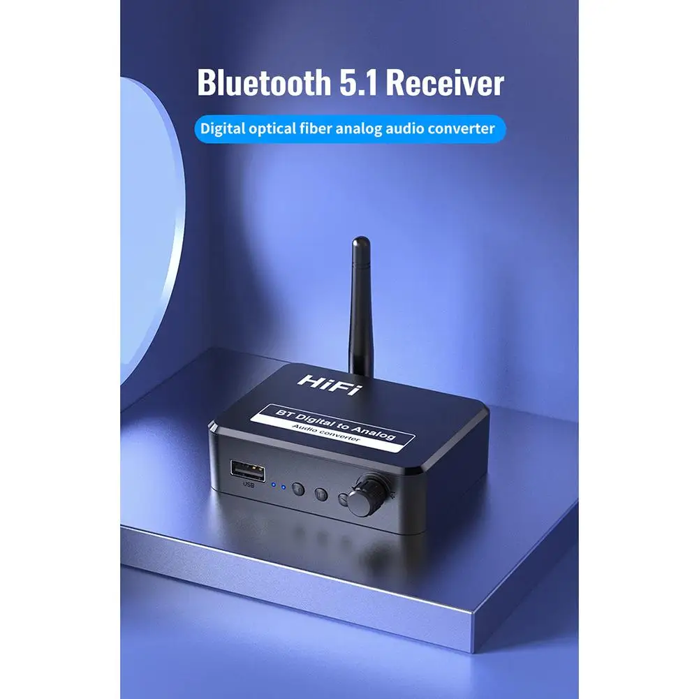 B35 Bluetooth-совместимый музыкальный приемник V5.1 U Disk оптическое волокно |