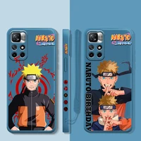 anime uzumaki naruto grow up square full body protective for redmi note k30 10 8 k40 9a 9s 9c note 10 pro 9 9t 11 11t fundas