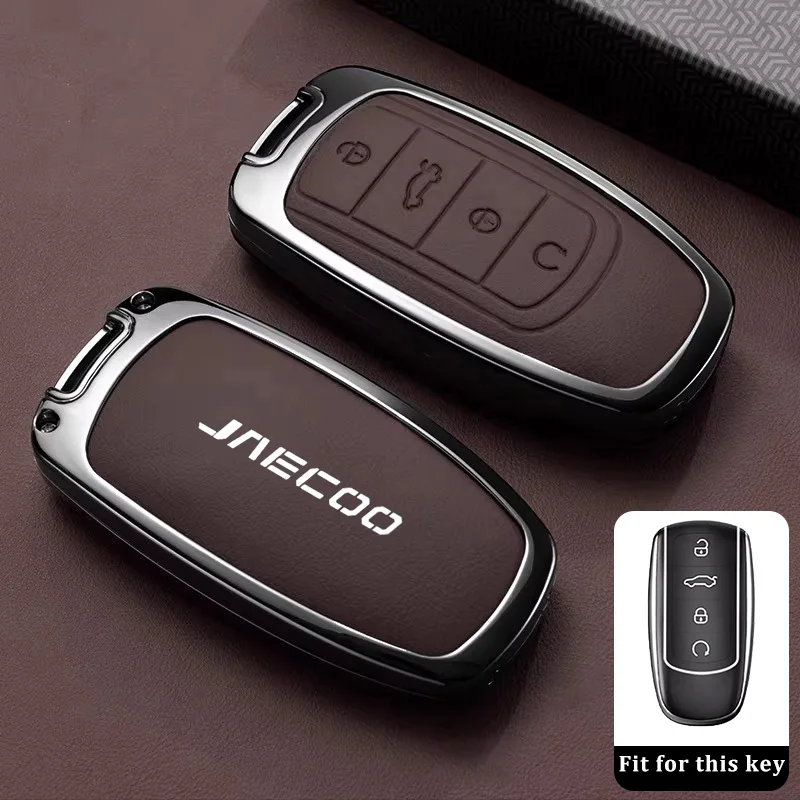 

Чехол Для Автомобильных Ключей Chery Jaecoo J7 J5 J8 - Брелок-ключница Из Цинкового Сплава - Аксессуар Для Автомобильных Ключей