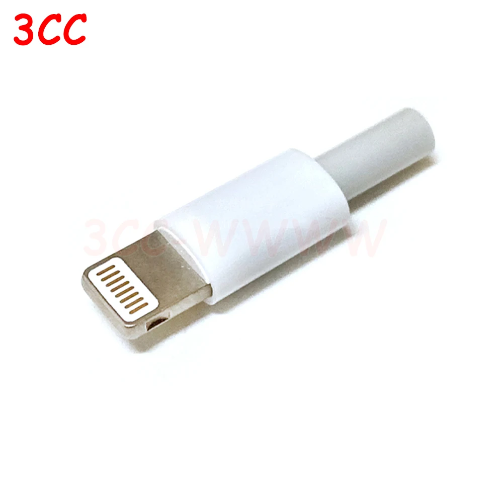 8Pin Male USB Power Charging Plug For iphone Male Plug With Chip Board Connector Welding Data OTG Line Adapter DIY Repair Cable images - 6