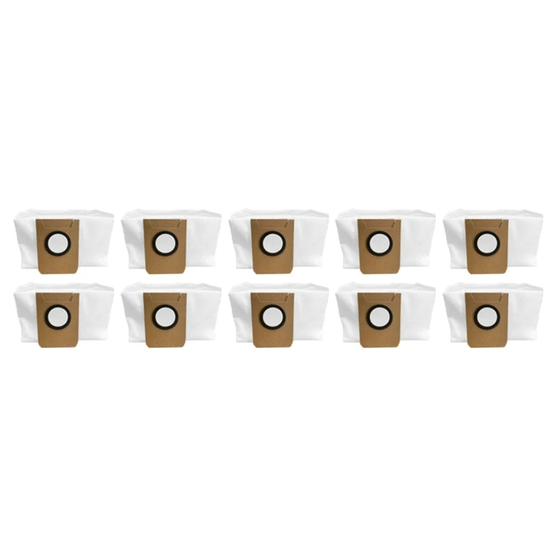 

10 Pcs Applicable To Ecovacs Sweeping Robot X1 Accessories Dust Bag Automatic Dust Collecti Replacement Accessories