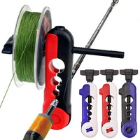 1pcs portable fishing line winder reel spooler machine spinning baitcasting reel spool spooling station fishing tools