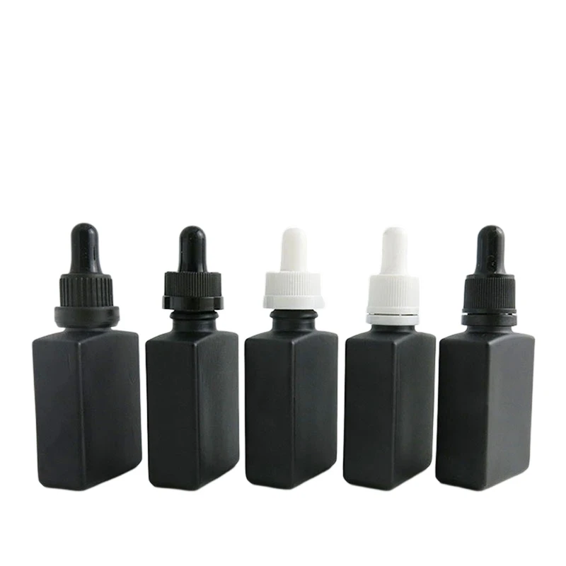 

Glass Dropper Bottle Perfume Sample 30ml For Essential Oil Liquid Tamper Evident Pipette dropper Refillable Bottle 1oz 20PCS