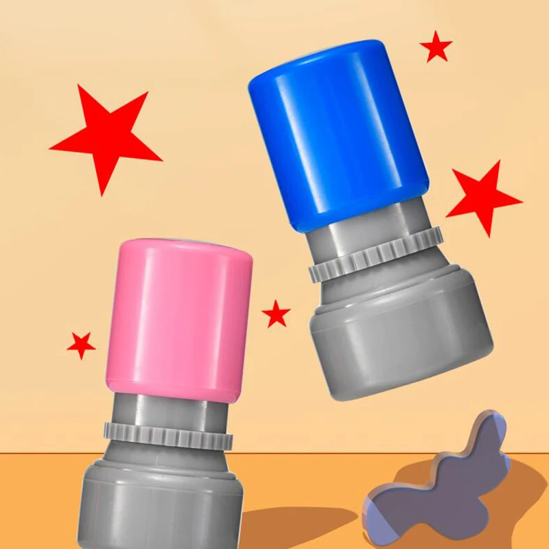 Школьные учителя семейное использование красная пятиконечная звезда штамп