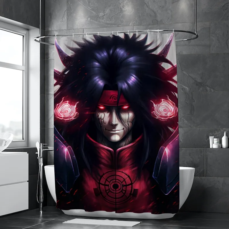 Занавеска Для Душа N-Narutoe Водонепроницаемая Непрозрачная Ткань Аксессуар Ванной