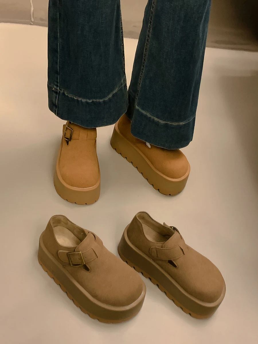 Женская обувь осенняя женская повседневные кроссовки сабо без шнуровки на