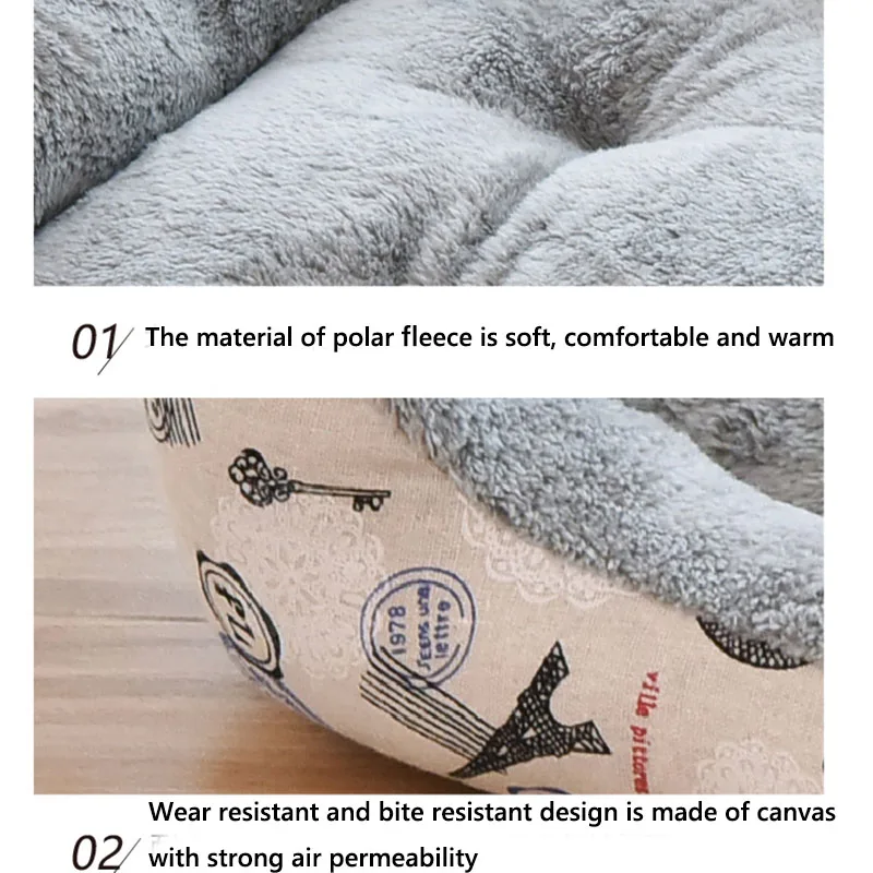 2020 детская мягкая большая кровать для домашних питомцев собачья теплый уютный