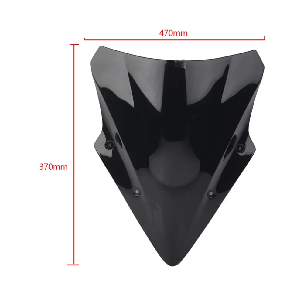 Для Kawasaki Ninja650 ER6F EX650R 2017-2019 ER-6F EX 650R лобовое стекло мотоцикла двойной пузырь
