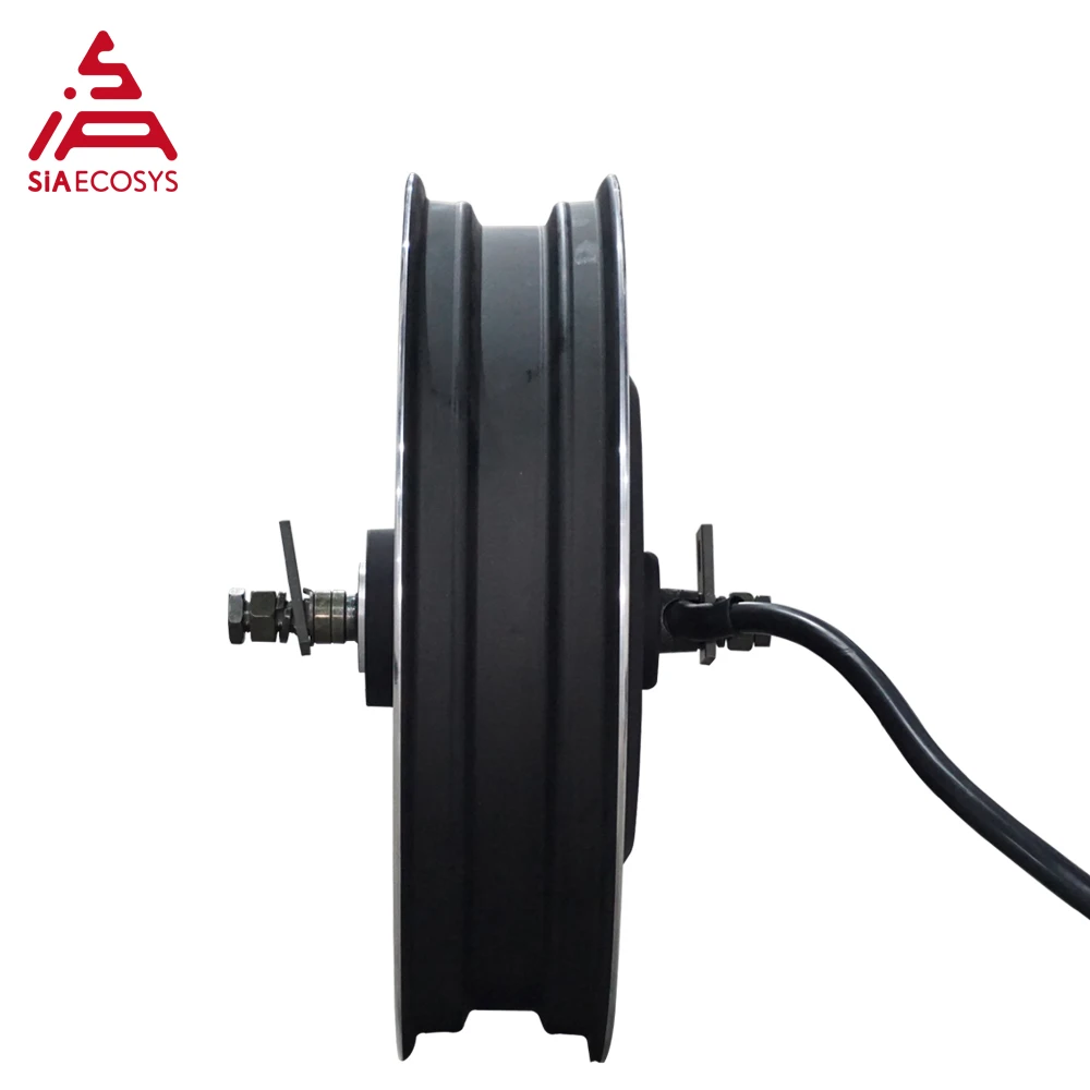Фото Комплекты и контроллеры SiAECOSYS 6000W 72V 110kph V3 с мотор-колесом EM200-2SP для высокоскоростных электромотоциклов №3