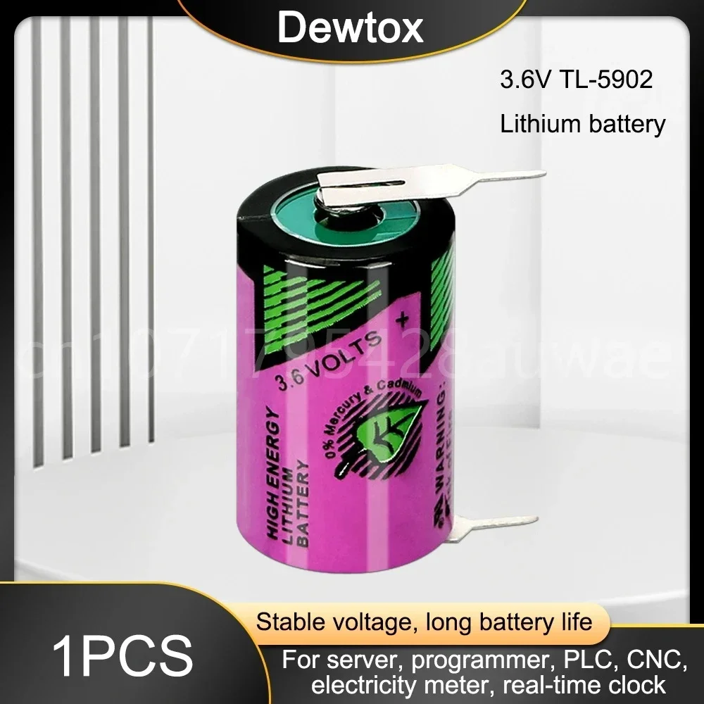 1 шт. 3 6 В 1200 мАч TL-5902 ER14250 1/2AA литий-ионный аккумулятор с контактами для ПЛК станки