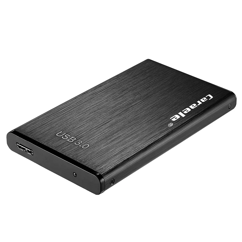 

1pc High USB30 Mobile Hard Disk Transmission Hard-disk Portable Thin Hard Disk (Black 2TB)