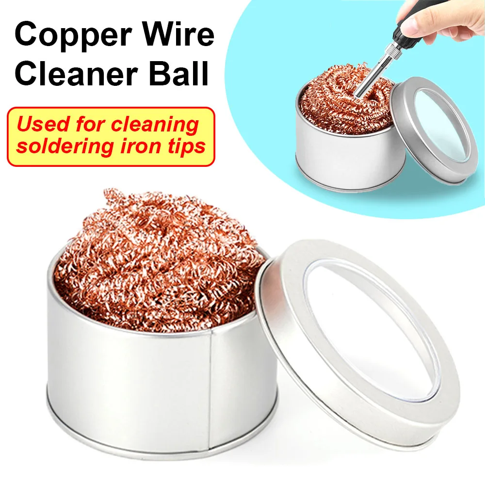 Mesh Filter Cleaning Nozzle Tip Copper Wire Cleaner Ball Met