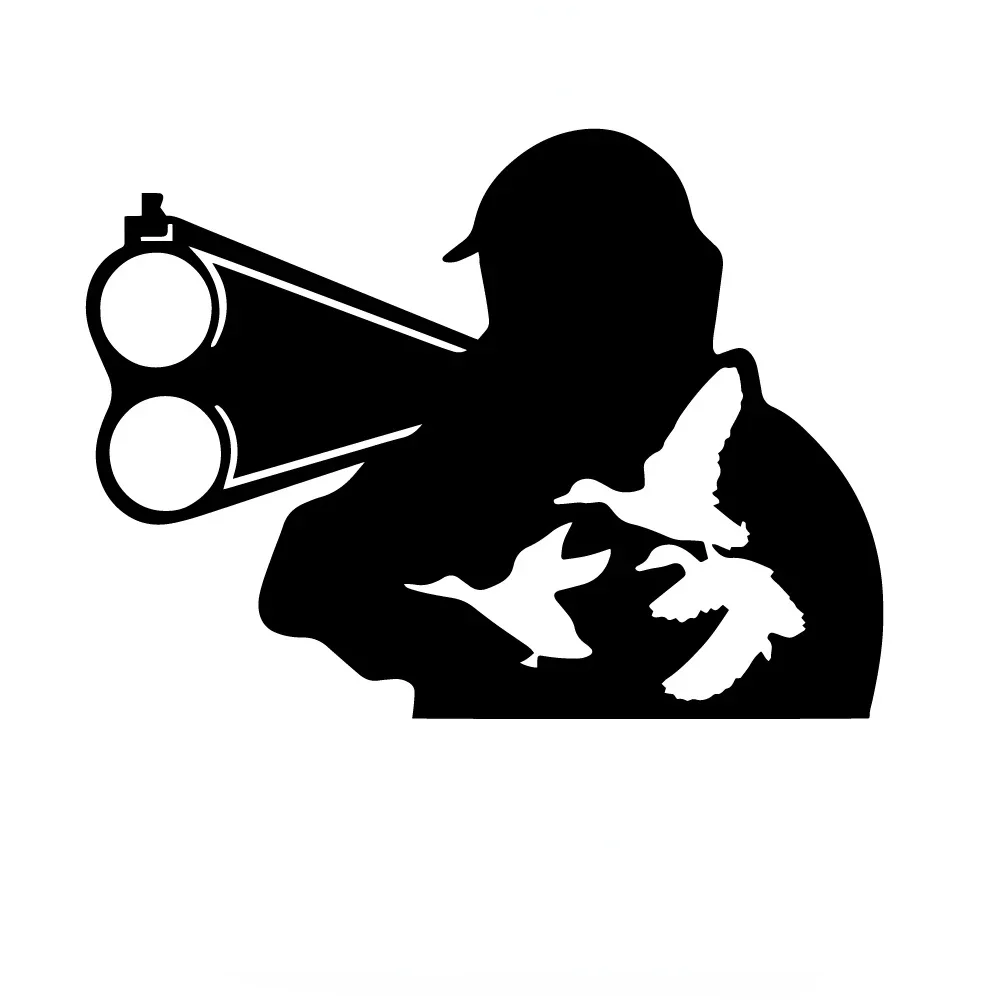 

Автомобильные наклейки Hunter Hunting Adventure виниловые наклейки для автомобиля, декоративные наклейки на заднее стекло мотоцикла, Водонепроницаемые царапины, 15 см