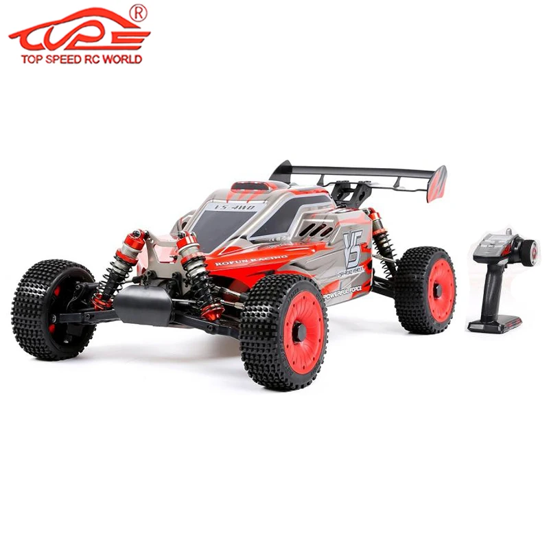 1/5 ROFUN V5 4WD 32cc двухтактный 4-болтовой бензиновый двигатель внедорожник с 55кг металлической шестерней сервопривода 2,4G радиопульт дистанционного управления 1/5 ROFUN V5 4WD 32cc двухтактный 4-болтовой бензиновый двигатель внедорожник с 55кг металлической шестерней сервопривода 2,4G радиопульт дистанционного управления