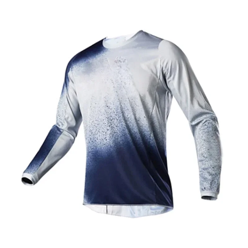 Новая мужская футболка с узелком для рыбалки уличная сетчатая одежда длинным