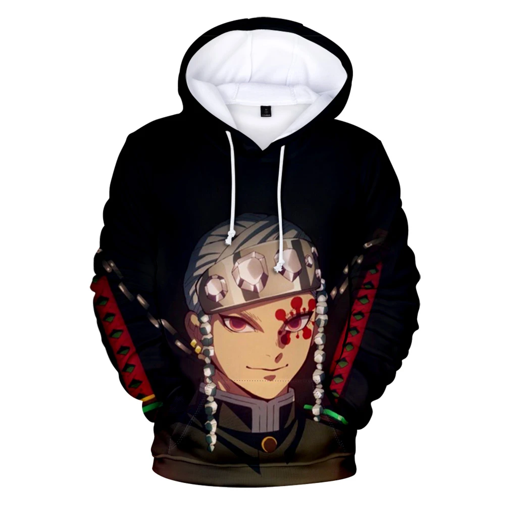 

2022 модная дизайнерская Повседневная универсальная спортивная толстовка с 3D принтом аниме «рассекающий демонов», топы в стиле Харадзюку ун...