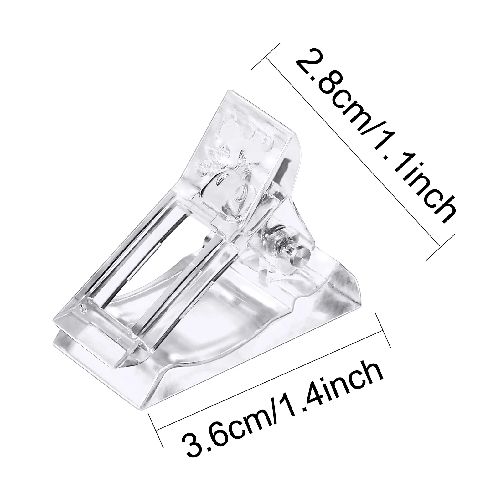 10 шт. светодиодные зажимы для наращивания ногтей