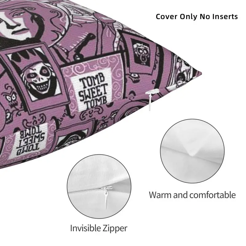 Наволочка для подушки с изображением дома привидениями домашний декор Хэллоуин