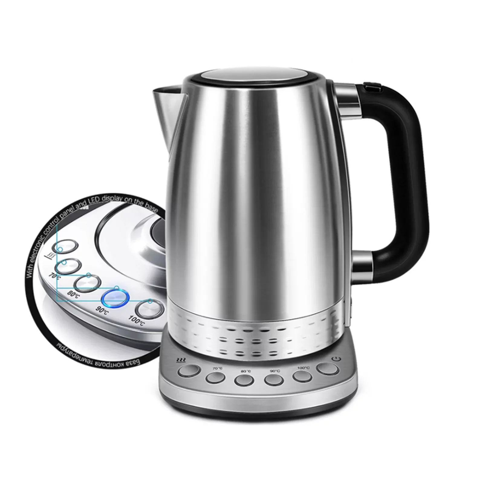 Kettle Smart Kettle for Tea Coffee Pot Temperature Control Keep Warm Function Boil Dry Protection  Kettle