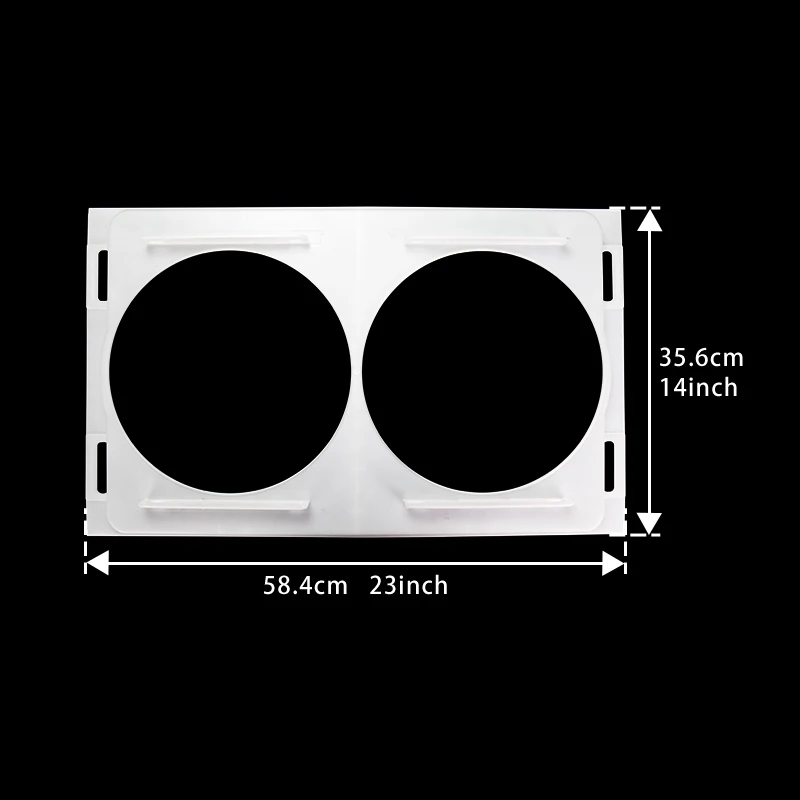 Универсальная крышка для конденсатора кондиционера пластиковый кронштейн
