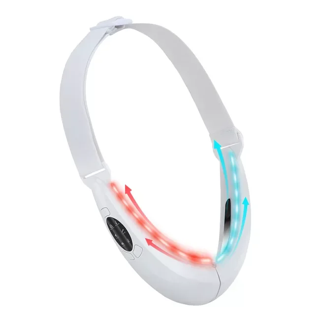 

NEW2023 Face Lift Device Massager for Face Microcurrent V Face Slimming Bandage LED Light Reduce Double Chin Beauty Apparatus
