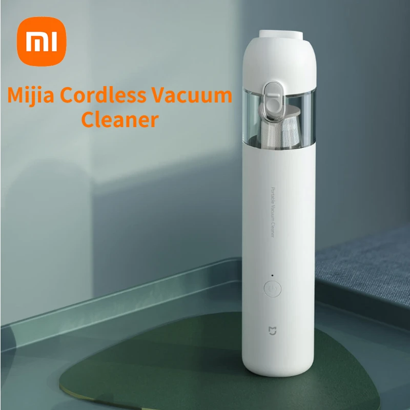 

NEW Xiaomi Original Mijia Cordless Vacuum Cleaner Portable Compact Dust Catcher Rechargeable For Car Computer Sofa Gap Cleaning