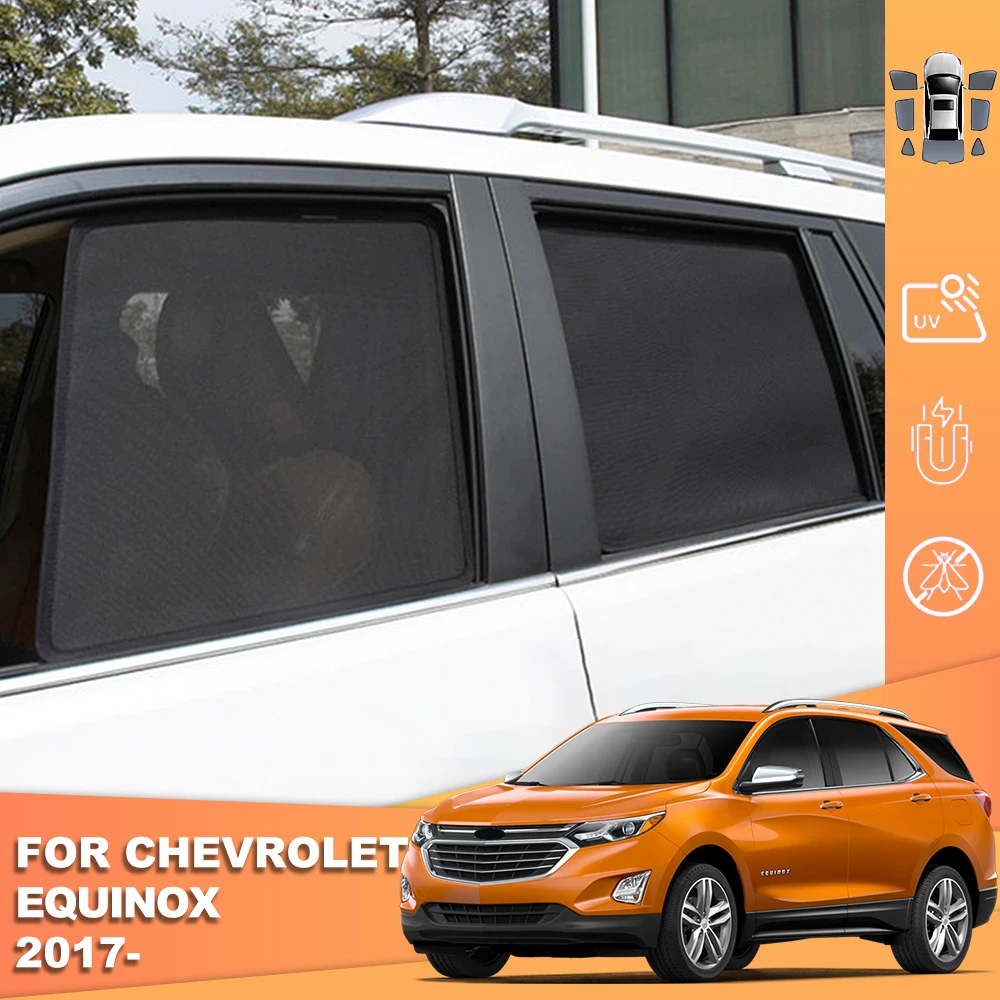 Для Chevrolet Holden Equinox MK3 2018-2024 Магнитный автомобильный солнцезащитный козырек на