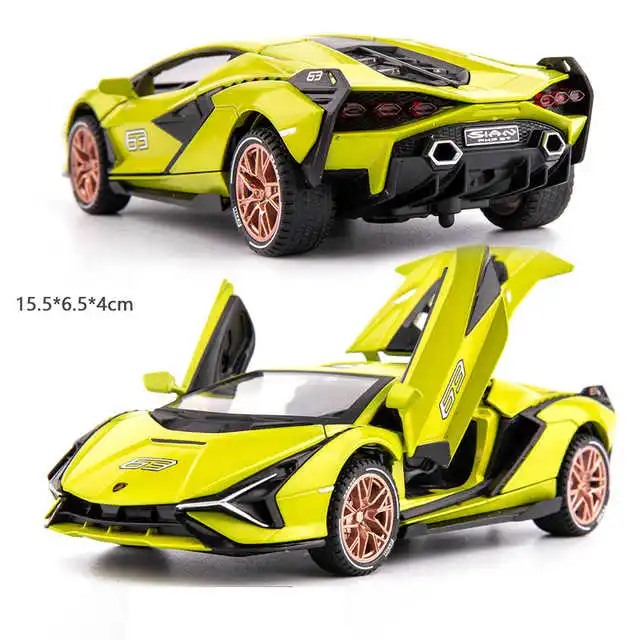 Модель литая автомобиля Lamborghinis спортивный автомобиль из сплава Супер гоночный