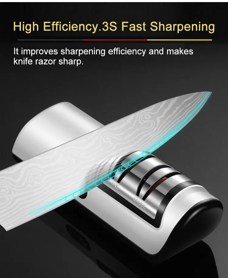 electric knife sharpener kitchen gadget multi functional artifact sharpening stone household professional fast sharpening tool free global shipping