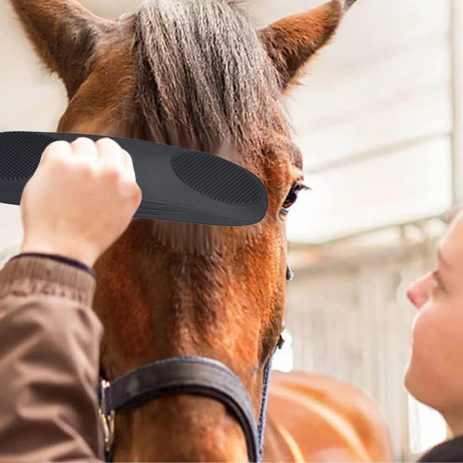 

Multi-functional Horse Groomer Large Animal Dog Horse Groomer For Hair Removal Horse Hair Shedding Grooming Massage Supplies Pet
