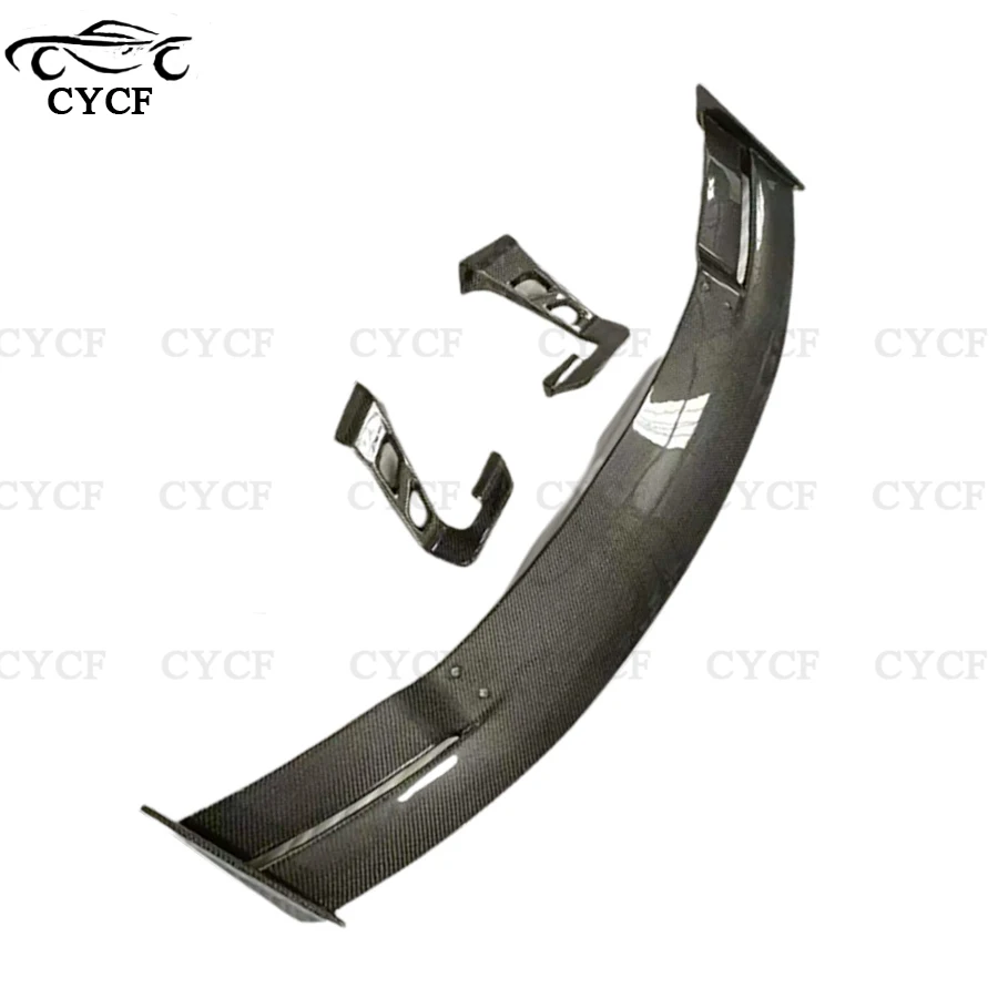 Для Audi TT RS Стиль Высокое качество Углеродное волокно Задний спойлер Утконос