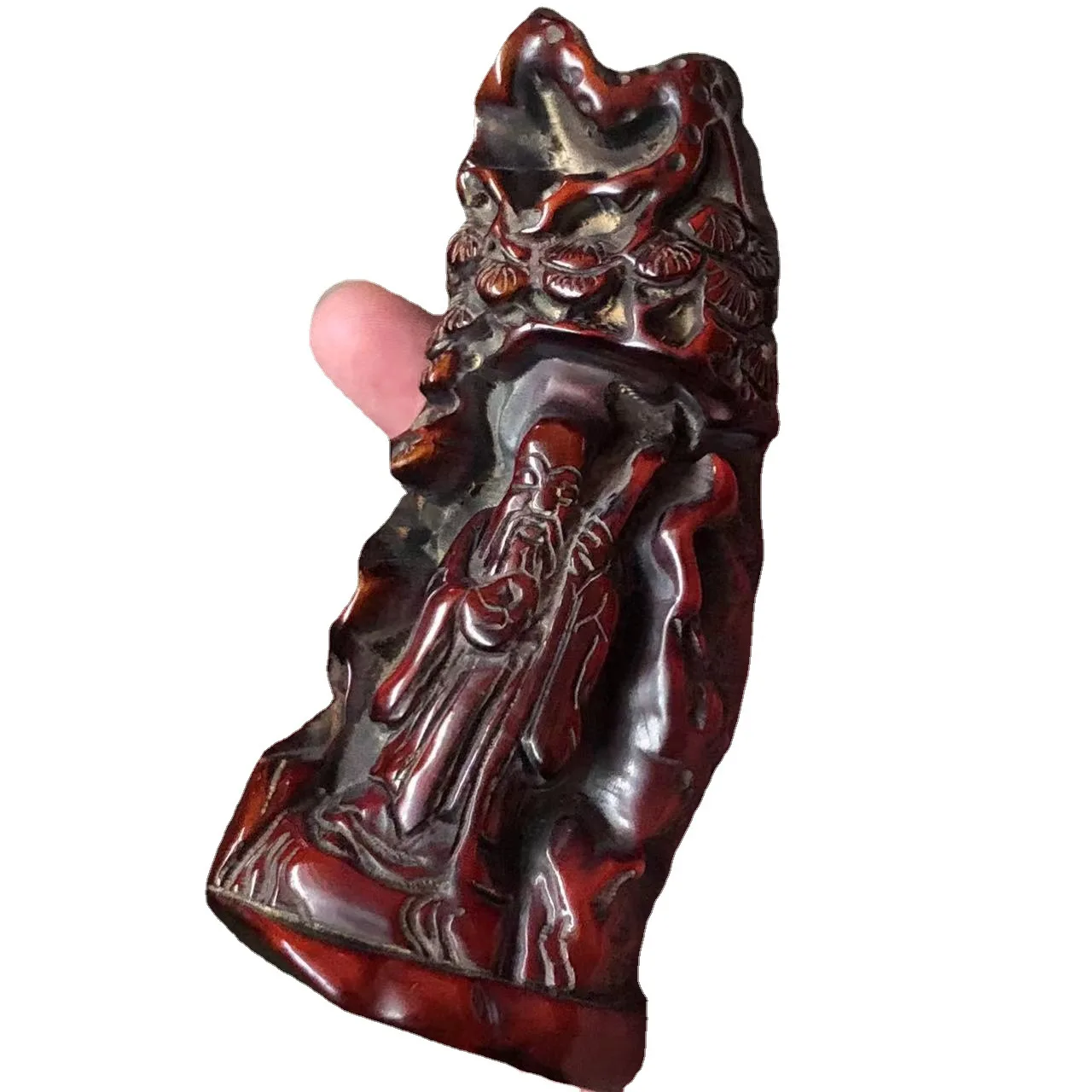 Резьба по дереву в античном стиле Ruyi Shouxing, лаовэнь, резьба по дереву