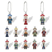 bandai wholesale keychains acrylic single sided pattern naruto doll key chain gifts for adults kids newly trend jewelry fre504