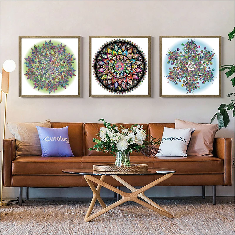 Деревянная головоломка Мандала для взрослых и детей подарок уникальная деталь