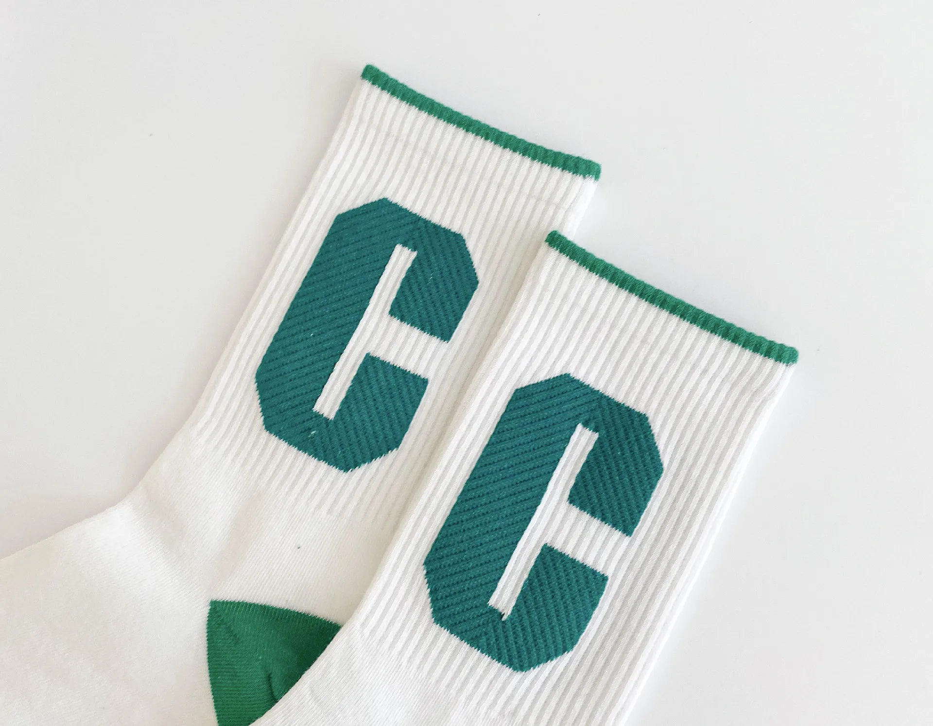 Fashion Casual Plaid Stripe Sports Cotton Socks for Women 10 Pairs New 2023 Neutral Unisex Letter Blue Green Cotton Girls Socks