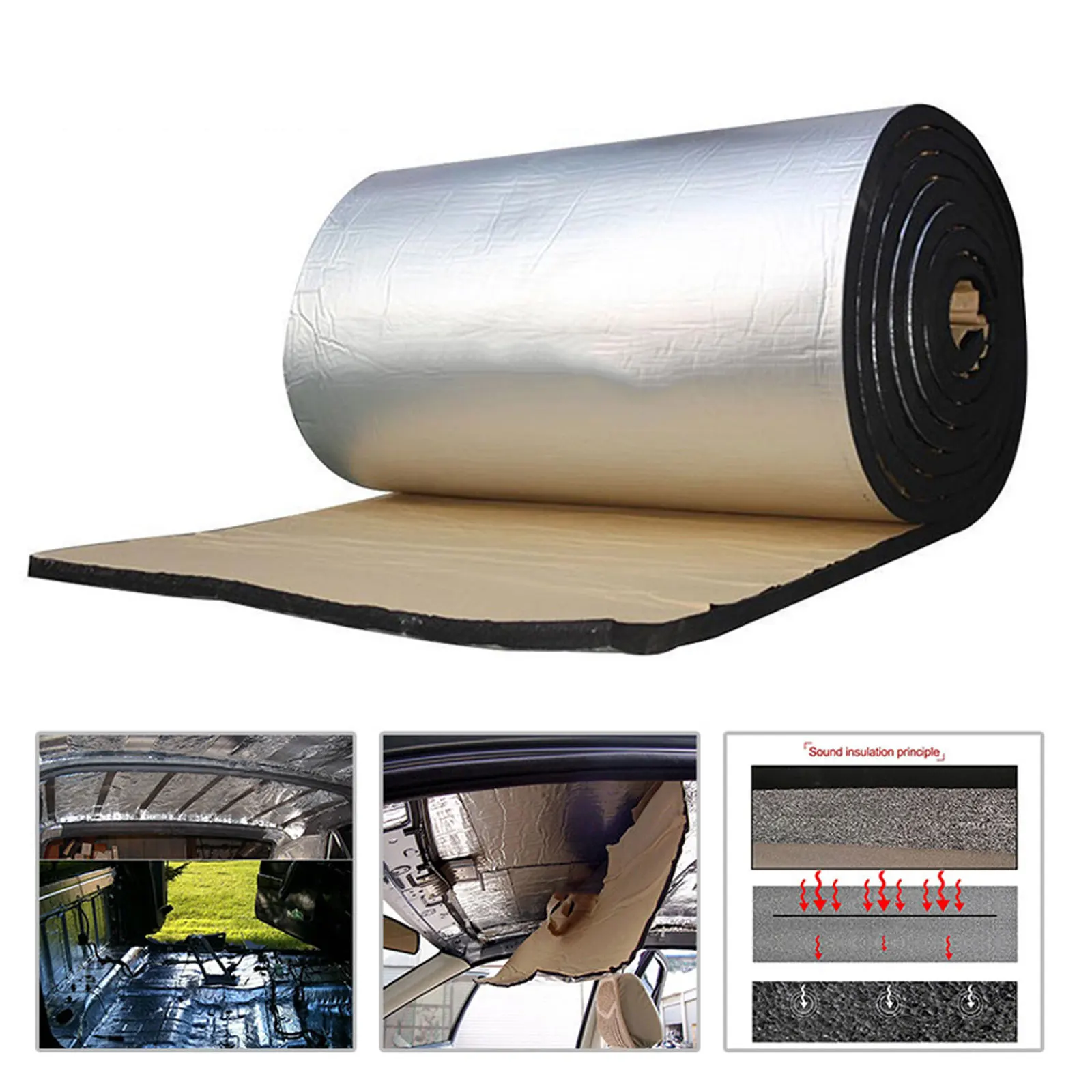 

Изоляционный коврик из алюминиевой фольги, 50*200 см, 5/10 мм